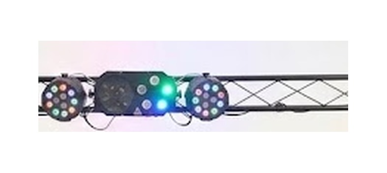 Кольоромузика — звукоактивна LED світлова балка